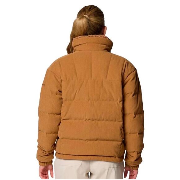 COLUMBIA Women's Ruby Falls™ Novelty Jacket DOWN CAMEL CORDUROY NWT SIZE… - Picture 2 of 11
